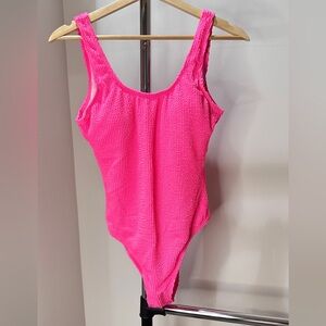 Pink One Piece Swimsuit